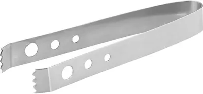 Produktbild von Eiswürfelzange Hochglanz poliert (L) 17 x (B) 2 cm