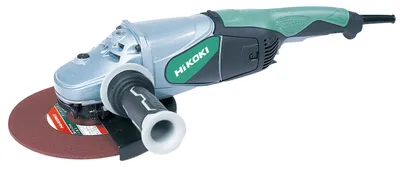 Produktbild von HiKOKI Winkelschleifer 2500 W, Ø 230 mm, Trigger-Schalter, Aluminiumgehäuse, incl. Zubehör, Karton