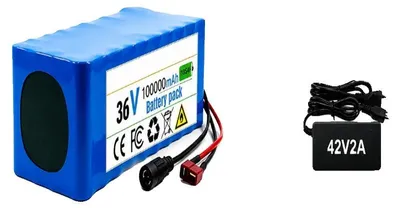 Obrázek produktu pro Bateriový balík, 36V, kapacita 100Ah, konfigurace 10s4p, typ DC