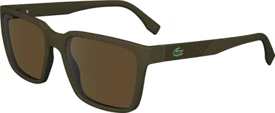 Produktbild von LACOSTE L6011S 210 BROWN/KHAKI 56/18/140 MALE Sonnenbrillen