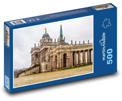 Zdjęcie produktu dla Puzzle 500 Nowy Pałac w Poczdamie - martinpuzzle