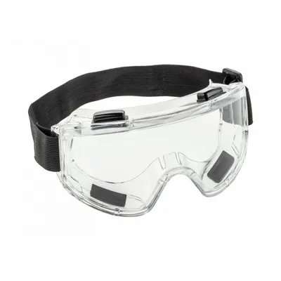Produktbild von Högert Vollsichtschutzbrille transparent "Messeken" EN 166