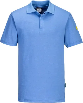 Zdjęcie produktu dla AS21 - Antystatyczna koszulka polo ESD - 3 kolory - XS-3XL