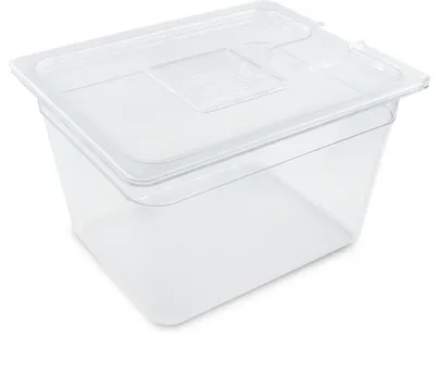 Produktbild von Heidenfeld Sous-Vide-Behälter-Set SVS11, 11L, Deckel, optional mit Sous-Vide-Rack & Isolationskugeln (Behälter-Set)