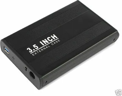 Produktbild von Festplattengehäuse 3,5 ZOLL EXTERN  IDE - HDD FESTPLATTE GEHÄUSE USB 2.0 SCHWARZ