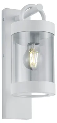 Zdjęcie produktu dla Lampa elewacyjna kinkiet zewnętrzny SAMBESI - CZUJNIK ZMIERZCHU biały Trio 204160131