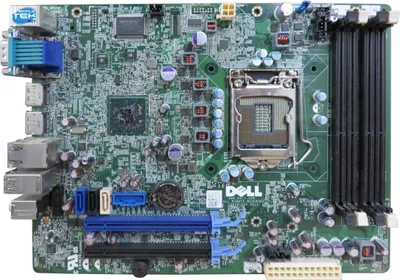 Imagen del producto de Placa base Dell 0wr7py para Optiplex 7010 y 9010 SFF, original, sin componentes