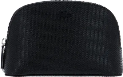 Image de LACOSTE Cuir trousse de toilette Make Up Pouch Noir