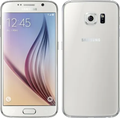 Obrázek produktu pro Samsung Galaxy S6 SM-G920F, 12,9 cm (5.1"), 3 GB, 32 GB, 16 MP, Android 5.0, Bílá