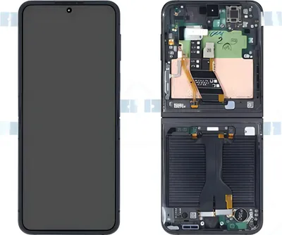 Produktbild von Samsung Display + Rahmen SM-F741B Galaxy Z Flip6 schwarz GH82-35013E