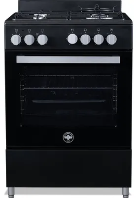 Image de Cuisiniere  a gaz BERTAZZONI LA GERMANIA PIA60GN - 4 foyers - 10,35 kW - 60 cm - Noir