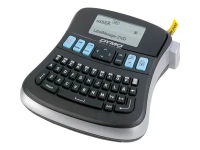 Obrázek produktu pro Dymo LabelMANAGER 210D - štítkovač - černobílý - termotransferový - role (1,2 cm)
