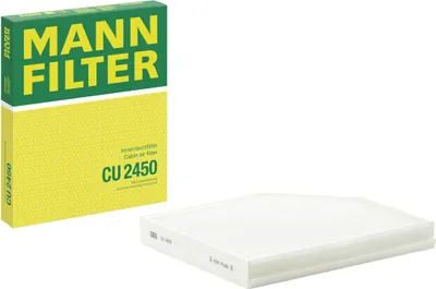 Produktbild von MANN-FILTER CU 2450 Innenraumfilter Pollenfilter für AUDI A4 Avant (8K5, B8)