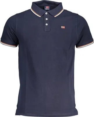Produktbild von NORWAY 1963 Polo Herren Textil Blau SF20780 - Größe: M