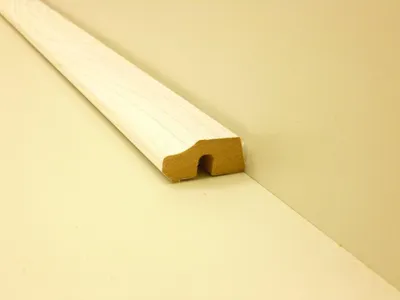 Produktbild von B.S. Bauprogramm Deckenabschlußleiste 260 cm 36 x 17 mm Esche choco