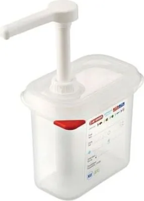 Produktbild von Pumpspender Gn 1/9 Aus Polypropylen, Inhalt 1,5 L