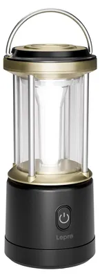 Productafbeelding van Lepro LED campinglamp, hoge helderheid, zwart