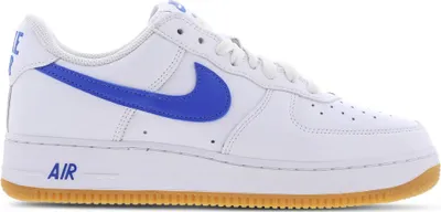 Produktbild von Nike Air Force 1 Low Retro Wit / Blauw - Heren Sneaker - DJ3911-101 nike air force, nike air force 1 low, nike air force heren, nike air force 07, nike air force low, nike force, nike air force wit, 315122-111, nike air force one