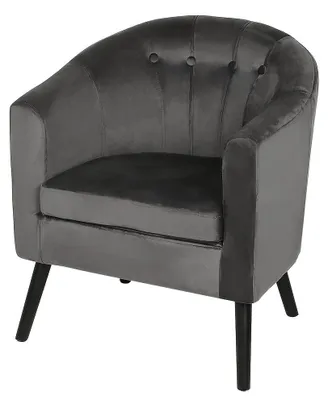 Immagine prodotto di Poltrona - Sedia da salotto - Poltrona relax - Sedia reclinabile - Divano - Rivestimento - Gambe in legno di faggio massello