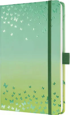Immagine prodotto di SIGEL JN347 Quaderno SIGEL JOLIE A5 a righe, copertina rigida verde 174 pagine