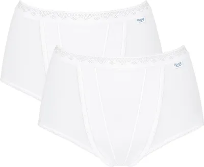 Produktbild von sloggi Damen Maxislip 2-Pack Control - WHITE - Größe 38