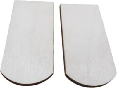 Produktbild von 50 Stück Holzschindeln Biberschwanz B 32,3 mm x L 70 mm x 4 mm