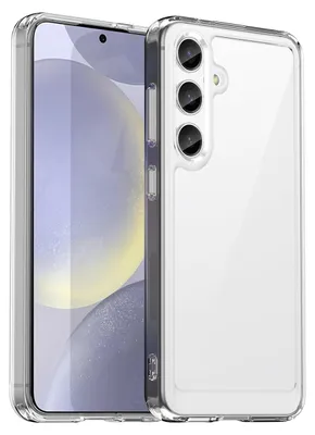 Immagine prodotto di Custodia per Samsung Galaxy S25 FE trasparente, custodia protettiva in silicone TPU antiurto Trasparente