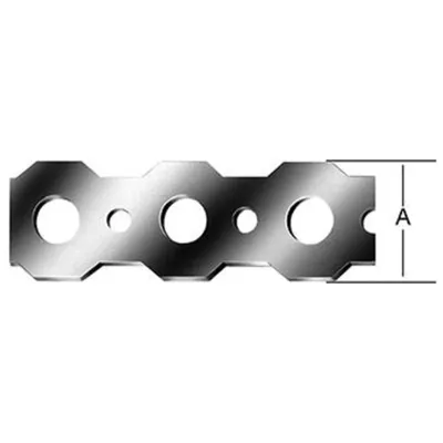 Produktbild von VORMANN Montageband 12mmx0,9 mmxRollenl.10 m Stahl feuerverzinkt