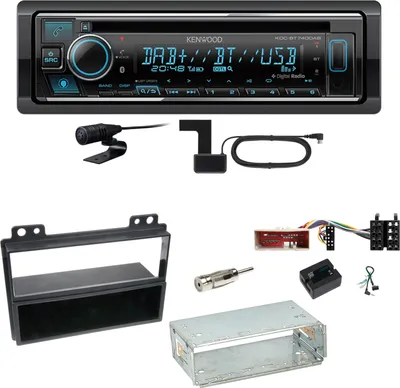 Produktbild von Kenwood KDC-BT740DAB Digitalradio Bluetooth Einbauset für Ford Fusion Fiesta
