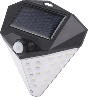 Zdjęcie produktu dla Zewnętrzna lampa solarna LED 3 tryby oświetlenia Czujnik ruchu IP65 Wodoodporna uliczna lampa ścienna do patio i chodnika