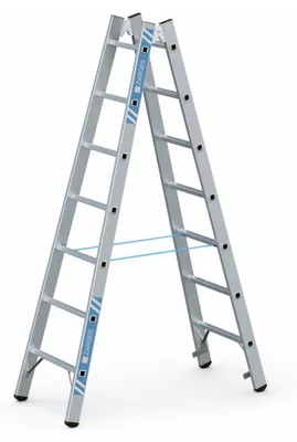 Zdjęcie produktu dla Drabina szczeblowa Zarges Coni B 2x7 szczebli