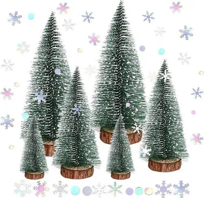 Immagine prodotto di Decorazione per l'albero di Natale: mini abete innevato