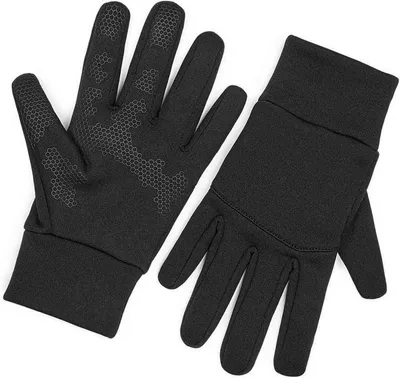 Produktbild von Beechfield - Herren/Damen Uni Handschuhe "Sports Tech", Softshell PC4361 (S - M) (Schwarz)