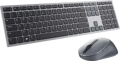 Immagine prodotto di DELL Tastiera e mouse Dell Premier Multi-Device | KM7321W | Set di tastiera e mouse | Wireless | Ucraino | Grigio Titanio | 2,4 GHz