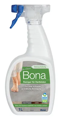 Produktbild von Bona Stein-, Fliesen- und Laminatreiniger 1 L, gebrauchsfertiger und streifenfreier Reiniger für Hartböden
