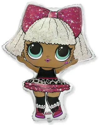 Obrázek produktu pro Fóliový balónek LOL DIVA - 86 cm