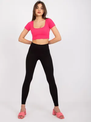 Produktbild von Rue Paris Leggings für Frauen Olenty schwarz S