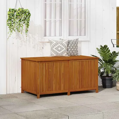 Produktbild von Möbel Garten-Aufbewahrungsbox 150x80x75 cm Massivholz Akazie - Gartenboxen 316501