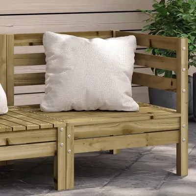 Produktbild von Design Garten-Ecksofa Kiefernholz Imprägniert, Gartensofas 2024 Neu