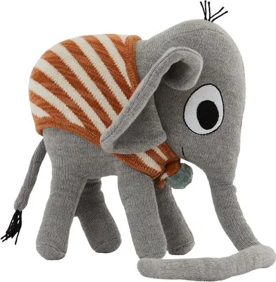 Produktbild von OYOY MINI Kuscheltiere L22xW12xH23 grau