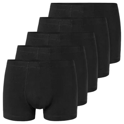 Produktbild von Uncover by Schiesser - Baumwolle - Retro Short/Pant - 5er Pack (M Schwarz)