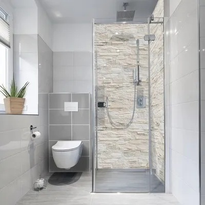 Produktbild von Duschrückwand mySpotti Fresh Bruchsteinwand Verblender 210 x 100 cm FSF31398