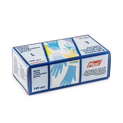 Produktbild von NITRILHANDSCHUHE 100 Stück L Haushaltshandschuhe Küchenhandschuhe