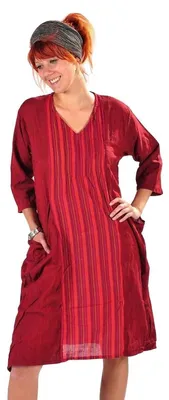 Immagine prodotto di Abito con cinturino abito maxi abito da sera abito estivo abito da spiaggia abiti al ginocchio manica lunga tunica relax, rosso
