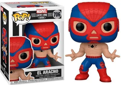 Image de Marvel Lucha Libre - El Aracno Spider-Man 706 - Funko Pop - Figurine en vinyle