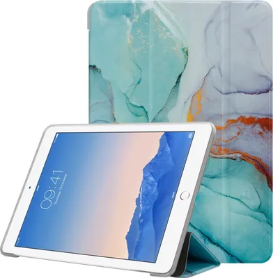 Obrázek produktu pro Cadorabo pouzdro pro Apple iPad 2 / 3 / 4 Mobile Case Design Green Protective Cover Tablet Case Case TPU Pocket Stand Function
