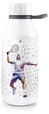 Thermosflasche Tennis Kids 350 ml, Edelstahl 18/10, doppelwandig