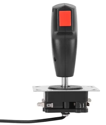 Obrázek produktu pro 8-směrový letový joystick - Profesionální herní joystick - Spoušť a ovládací knoflík - Ideální pro letecké simulátory - Ergonomický design - Ges...