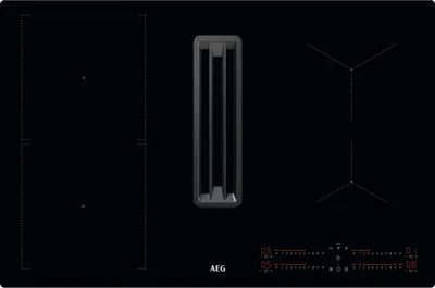 Produktbild von AEG CCE84543CB Autarkes Kochfeld mit integriertem Dunstabzug / Muldenlüfter / Umluft / 80 cm