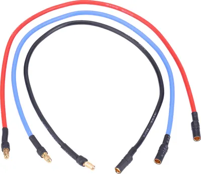 Zdjęcie produktu dla 3szt/zestaw Elektroniczny regulator prędkości Silnik ESC 30cm Kabel silikonowy ze złączem bananowym 3,5mm